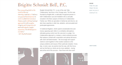 Desktop Screenshot of brigittebell.com
